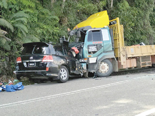 Schoolgirl, 16, and driver    killed in Ranau crashes